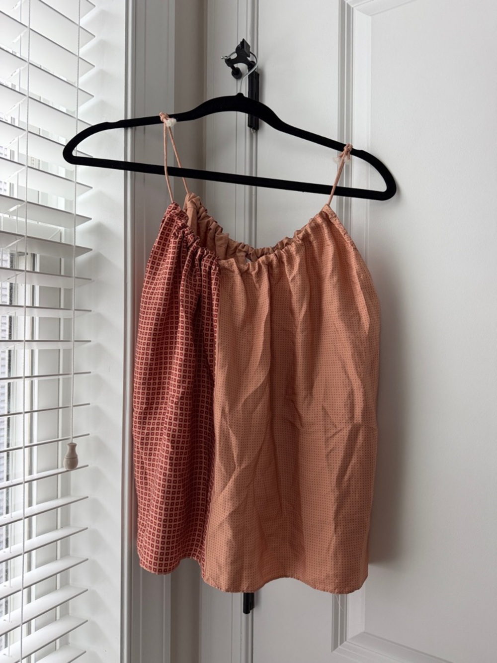 Helmut Lang Patchwork 100% silk Tank